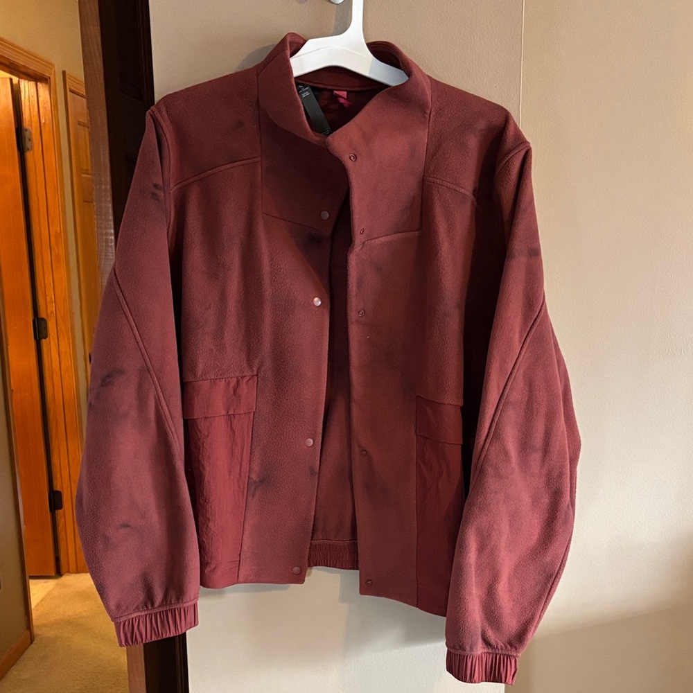 NWT lululemon lab fleece jacket